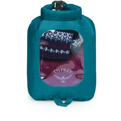 Гермомішок Osprey DrySack 3L w/Window, O/S, waterfront blue (009.3179) - 2 Гермомішок Osprey DrySack 3L w/Window, O/S, waterfront blue (009.3179) - 2 - Robinzon.ua