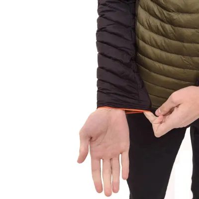 Мужской легкий пуховик для альпинизма Dynafit Radical DWN M Hood JKT, Beige/Black, 48/M (70914/5261 48/M) - 8 - Robinzon.ua