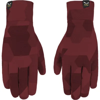 Рукавички жіночі Salewa Cristallo AM W Gloves, Red Syrah, 7/M (28514/1575 7/M) - 1 - Robinzon.ua