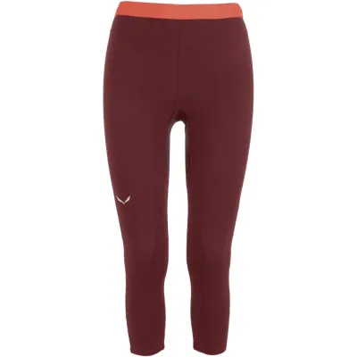 Термоштани жіночі Salewa Cristallo Warm AMR W 3/4 TIGHT, Red Syrah, 40/34 (28210/1570 40/34) - 1 - Robinzon.ua
