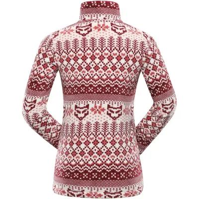 Кофта флісова жіноча Alpine Pro EFLINA, Pink/Blue, M (LSWB357412PA M) - 3 - Robinzon.ua