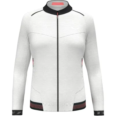 Жіноча флісова кофта з рукавом реглан Salewa Pedroc PL 2 W Jacket, White, 44/38 (28577/0010 44/38) - 2 - Robinzon.ua