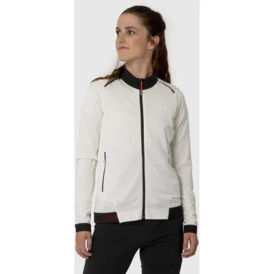 Жіноча флісова кофта з рукавом реглан Salewa Pedroc PL 2 W Jacket, White, 44/38 (28577/0010 44/38) - 6 - Robinzon.ua