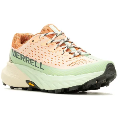 Кроссовки женские Merrell AGILITY PEAK 5 peach/spray - 37 - персиковый/зеленый - 4 - Robinzon.ua