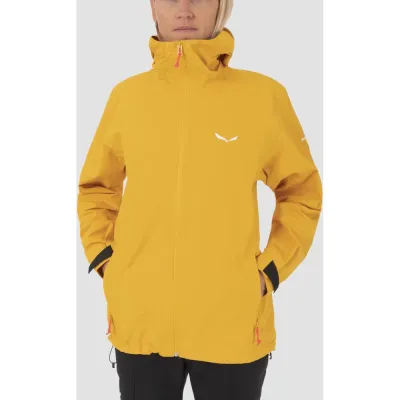 Куртка Salewa Puez Aqua 4 PTX 2.5L Wms 42/36 (S) жовтий - 4 - Robinzon.ua