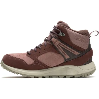 Черевики жіночі Merrell Wildwood Mid LTR WP 39 - бордовий/коричневий, для міста - 036.1534 - 1 Черевики жіночі Merrell Wildwood Mid LTR WP 39 - бордовий/коричневий, для міста - 036.1534 - 1 - Robinzon.ua