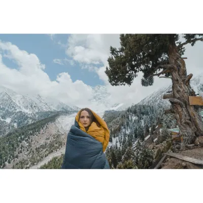 Спальник пуховий Turbat Kuk 500 синій/помаранчевий 012.005.0366 - 1 - Robinzon.ua