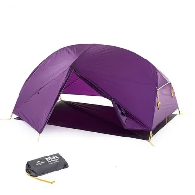 Двомісний намет Naturehike Mongar 2 фіолетовий NH17T007-M - 1 - Robinzon.ua