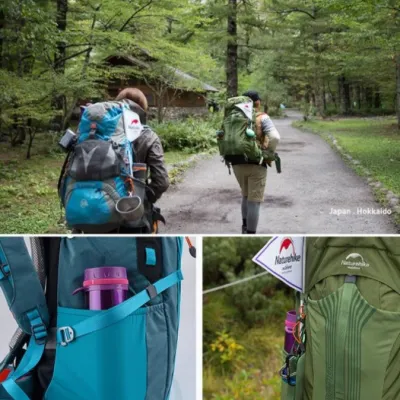 Рюкзак туристичний Naturehike 55 + 5 л блакитний NH16Y020-Q - 5 - Robinzon.ua