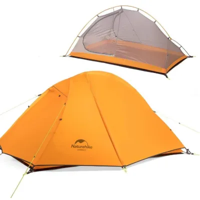 Двомісний намет Naturehike Cycling 2 помаранчевий NH18A180-D - 6 - Robinzon.ua