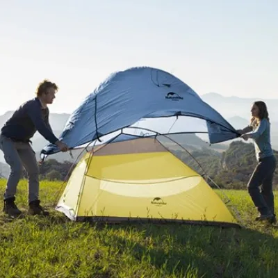 Двомісний намет Naturehike Cloud UP 2 синій updated NH17T001-T - 4 - Robinzon.ua