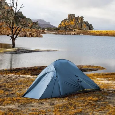 Двомісний намет Naturehike Cloud UP 2 синій updated NH17T001-T - 5 - Robinzon.ua