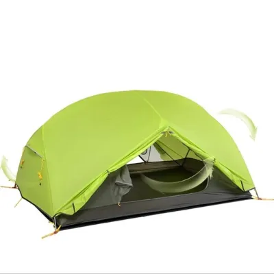 Двомісний намет Naturehike Mongar 2 темно-салатовий NH17T007-M - 5 - Robinzon.ua