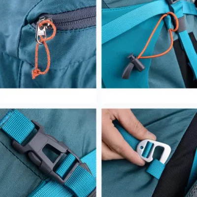 Рюкзак туристичний Naturehike 55 + 5 л  чорний NH16Y020-Q - 4 - Robinzon.ua