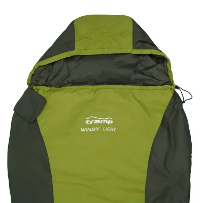 Спальний мішок Tramp Windy Light кокон лівий, olive - 2 - Robinzon.ua