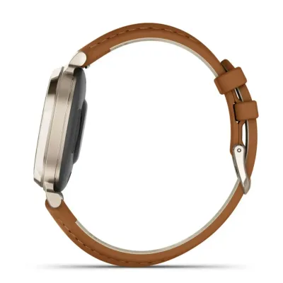 Смарт-годинник Garmin Lily 2 Classic кремово-золотистий, світло-коричневий шкіряний ремінець - 2 Смарт-годинник Garmin Lily 2 Classic кремово-золотистий, світло-коричневий шкіряний ремінець - 2 - Robinzon.ua