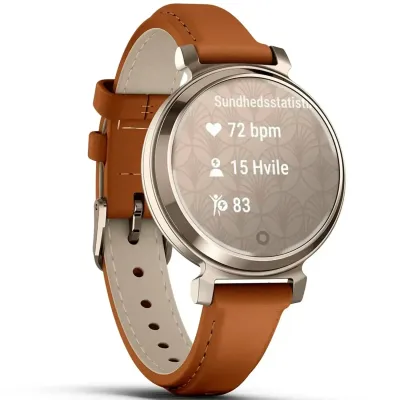 Смарт-годинник Garmin Lily 2 Classic кремово-золотистий, світло-коричневий шкіряний ремінець - 7 Смарт-годинник Garmin Lily 2 Classic кремово-золотистий, світло-коричневий шкіряний ремінець - 7 - Robinzon.ua