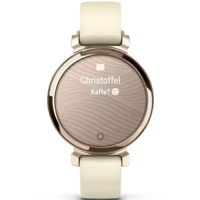 Смарт-годинник Garmin Lily 2, кремове золото, силіконовий ремінець кокосового кольору - 7 - Robinzon.ua