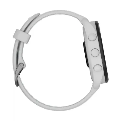 Смарт-годинник Garmin Forerunner 165 Music, силіконовий ремінець кольору туманно-сірий/білий камінь - 8 - Robinzon.ua