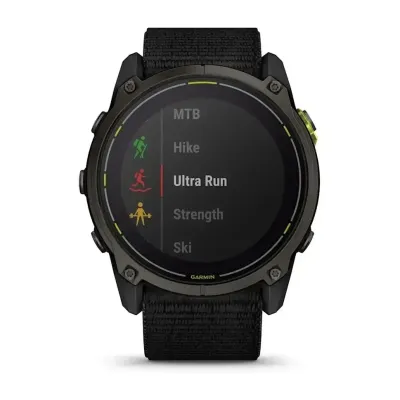 Смарт-годинник Garmin Enduro 3 з чорним нейлоновим ремінцем UltraFit - 1 Смарт-годинник Garmin Enduro 3 з чорним нейлоновим ремінцем UltraFit - 1 - Robinzon.ua