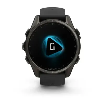 Смарт-годинник Garmin Fenix 8 – 43 мм, AMOLED Sapphire, титан з DLC-покриттям Carbon Gray та силіконовим ремінцем чорного/сірого кольору - 3 Смарт-годинник Garmin Fenix 8 – 43 мм, AMOLED Sapphire, титан з DLC-покриттям Carbon Gray та силіконовим ремінцем чорного/сірого кольору - 3 - Robinzon.ua