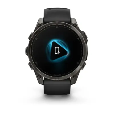 Смарт-годинник Garmin Fenix 8 – 47 мм, AMOLED Sapphire, титан з DLC-покриттям Carbon Gray та силіконовим ремінцем чорного/сірого кольору - 3 Смарт-годинник Garmin Fenix 8 – 47 мм, AMOLED Sapphire, титан з DLC-покриттям Carbon Gray та силіконовим ремінцем чорного/сірого кольору - 3 - Robinzon.ua