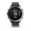 Смарт-годинник Garmin Fenix E – 47 мм, AMOLED, нержавіюча сталь з чорним силіконовим ремінцем - 2 - Robinzon.ua