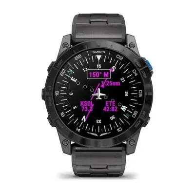 Смарт-годинник Garmin D2 Mach 1 Pro з вентильованим титановим браслетом - 2 Смарт-годинник Garmin D2 Mach 1 Pro з вентильованим титановим браслетом - 2 - Robinzon.ua