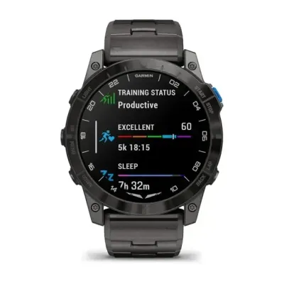 Смарт-годинник Garmin D2 Mach 1 Pro з вентильованим титановим браслетом - 5 Смарт-годинник Garmin D2 Mach 1 Pro з вентильованим титановим браслетом - 5 - Robinzon.ua