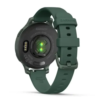 Смарт-годинник Garmin Lily 2 Active яшмово-зелений із зеленим силіконовим ремінцем - 8 - Robinzon.ua