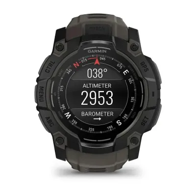 Смарт-годинник Garmin Instinct 3 (50 мм) AMOLED чорний/вугільний - 7 - Robinzon.ua