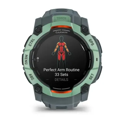 Смарт-часы Garmin Instinct 3 (50 мм) AMOLED, цвет неотропик/сумеречный - 3 Смарт-часы Garmin Instinct 3 (50 мм) AMOLED, цвет неотропик/сумеречный - 3 - Robinzon.ua