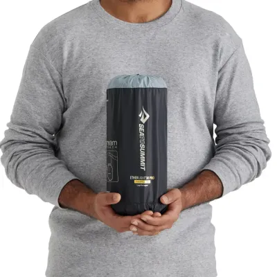 Коврик надувной Sea to Summit Ether Light XR Pro Insulated ASC Mat, Pirate Black, Large Rectangular, 198х64х10см (STS ASL051142-320105) - 5 - Robinzon.ua