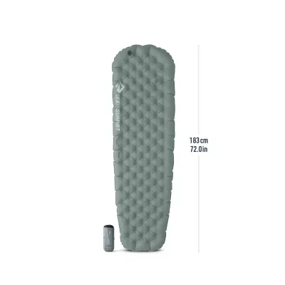 Килимок надувний Sea to Summit Ether Light XR Insulated ASC Mat, Dark Gray, Regular, 183х55х10см (STS ASL051152-051702) - 2 - Robinzon.ua