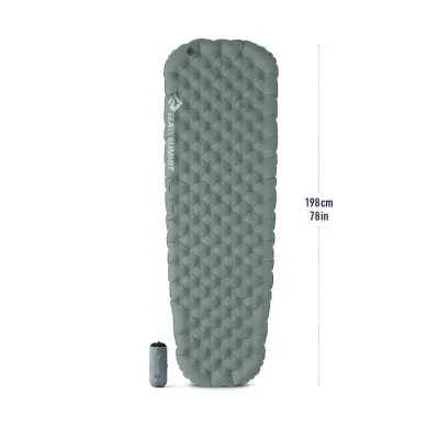 Килимок надувний Sea to Summit Ether Light XR Insulated ASC Mat, Dark Gray, Large, 198х64х10см (STS ASL051152-061704) - 2 - Robinzon.ua
