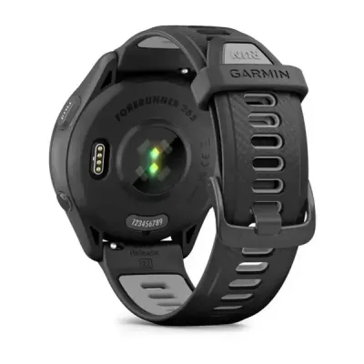 Смарт-годинник Garmin Forerunner 265 з чорними безелем і корпусом та чорно-сірим силіконовим ремінцем - 6 Смарт-годинник Garmin Forerunner 265 з чорними безелем і корпусом та чорно-сірим силіконовим ремінцем - 6 - Robinzon.ua