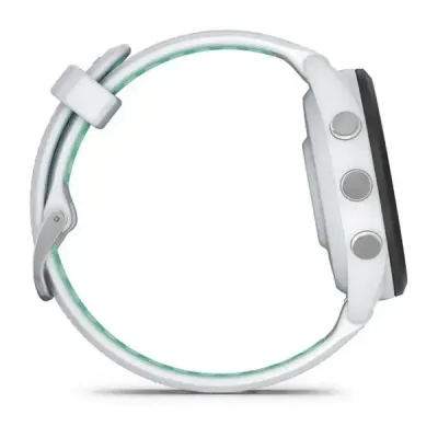Смарт-годинник Garmin Forerunner 265s з чорним безелем, білим корпусом та біло-неотропік силіконовим ремінцем - 4 Смарт-годинник Garmin Forerunner 265s з чорним безелем, білим корпусом та біло-неотропік силіконовим ремінцем - 4 - Robinzon.ua