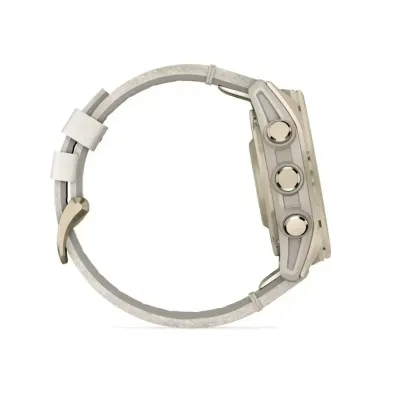 Смарт-годинник Garmin Fenix 8 – 43 мм, AMOLED Sapphire, золотистий зі шкіряним ремінцем кольору сірий вапняк - 5 Смарт-годинник Garmin Fenix 8 – 43 мм, AMOLED Sapphire, золотистий зі шкіряним ремінцем кольору сірий вапняк - 5 - Robinzon.ua