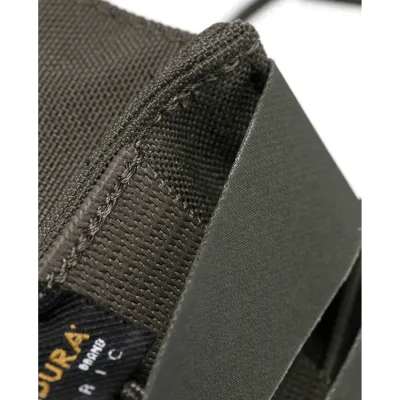 Підсумок для магазинів автомату Tasmanian Tiger DBL Mag Pouch BEL MKII IRR, Stone Grey Olive (TT 7081.332) - 5 - Robinzon.ua