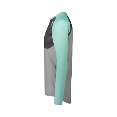 Джерсі POC MTB Pure LS Jersey, Lt Fluorite Green/Sylvanite Grey/Alloy Grey, S (PC 528448320SML1) - 1 - Robinzon.ua