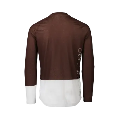 Джерсі чоловіче з довгим рукавом POC MTB Pure LS Jersey, Axinite Brown/Hydrogen White, S (PC 528448514SML1) - 1 - Robinzon.ua