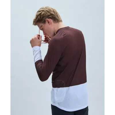 Джерсі чоловіче з довгим рукавом POC MTB Pure LS Jersey, Axinite Brown/Hydrogen White, S (PC 528448514SML1) - 4 - Robinzon.ua