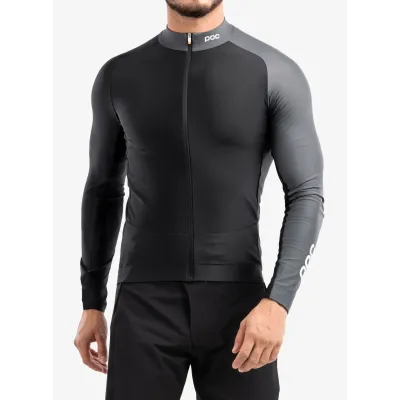 Джерсі чоловіче POC Essential Road Mid LS Jersey, Uranium Black/Sylvanite Grey, S (PC 582108288SML1) - 4 - Robinzon.ua