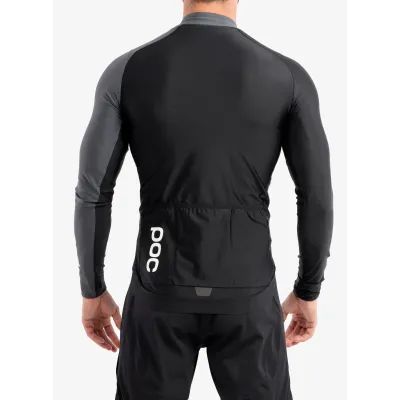Джерсі чоловіче POC Essential Road Mid LS Jersey, Uranium Black/Sylvanite Grey, S (PC 582108288SML1) - 6 - Robinzon.ua