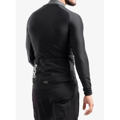 Джерсі чоловіче POC Essential Road Mid LS Jersey, Uranium Black/Sylvanite Grey, S (PC 582108288SML1) - 7 - Robinzon.ua