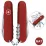 Складной нож Victorinox CLIMBER MAT красный матовый лак 1.3703.M0007p - 1 - Robinzon.ua