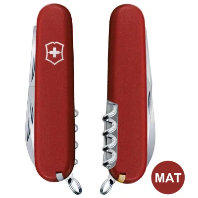 Складаний ніж Victorinox CLIMBER MAT червоний матовий лак 1.3703.M0007p - 2 Складаний ніж Victorinox CLIMBER MAT червоний матовий лак 1.3703.M0007p - 2 - Robinzon.ua