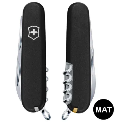 Складаний ніж Victorinox CLIMBER MAT чорний матовий лак 1.3703.3.M0007p - 2 Складаний ніж Victorinox CLIMBER MAT чорний матовий лак 1.3703.3.M0007p - 2 - Robinzon.ua