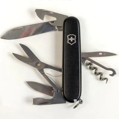 Складаний ніж Victorinox CLIMBER MAT чорний матовий лак 1.3703.3.M0007p - 7 Складаний ніж Victorinox CLIMBER MAT чорний матовий лак 1.3703.3.M0007p - 7 - Robinzon.ua