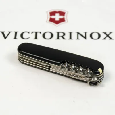 Складаний ніж Victorinox CLIMBER MAT чорний матовий лак з жовт.лого 1.3703.3.M0008p - 5 - Robinzon.ua